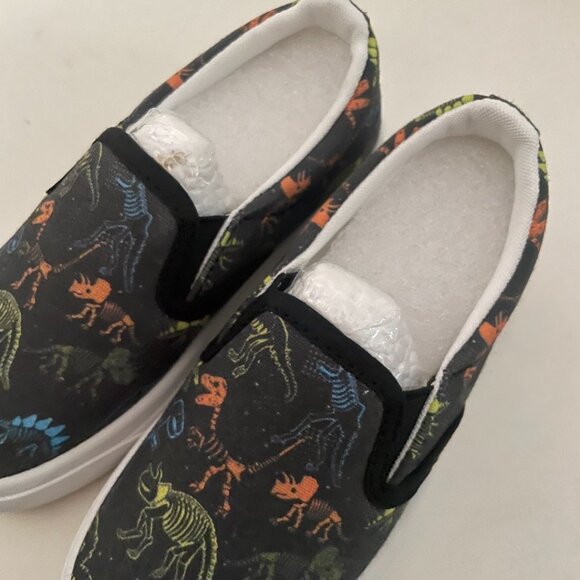 Dinosaur Fossil Slip-On Sneakers - Picture 11 of 14